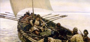 Интересный факт о схожести великого живописца Сурикова с героем его же картины⁠⁠ (2 фото)