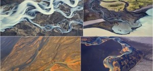 Icelandic rivers - a view from above