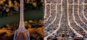 Level 80 origami: a Turkish photographer bends cities