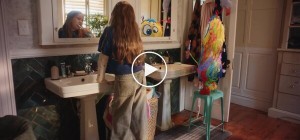 Disney Studios released a New Year's short film about the friendship between a girl and her drawing