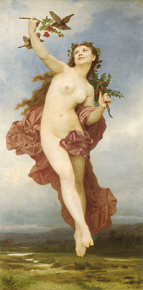 Collection of works by the artist U. Bouguereau (80 files)