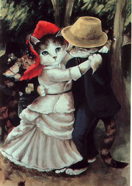 Painted cats - part 4 (Susan Herbert)