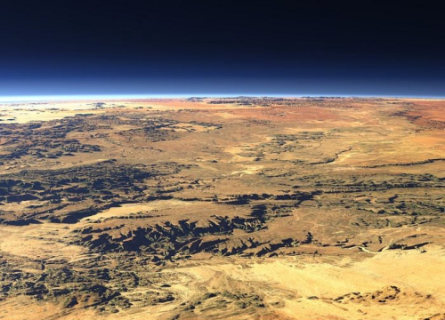 Орбитальные снимки Земли и Марса