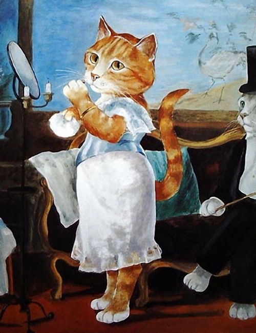 Нарисованные кошки - часть 4 (Susan Herbert)