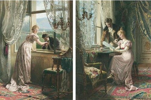 Художник Johann Hamza (1850-1927) (41 картинок)