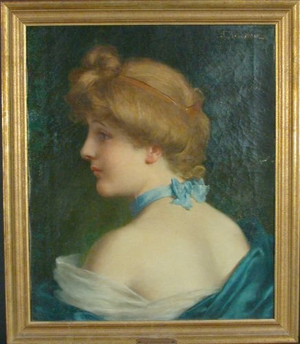 Французский художник Jules Frederic Ballavoine (1855-1901) (50 работ)