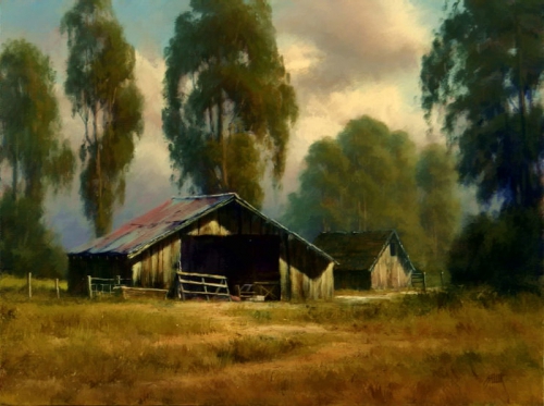 Painting Charles White and Mark Geller. Landscapes of America (19 картинок)