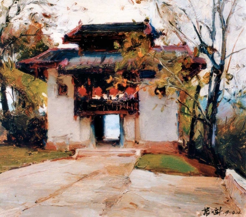 Китайский художник Zang Wenxin 