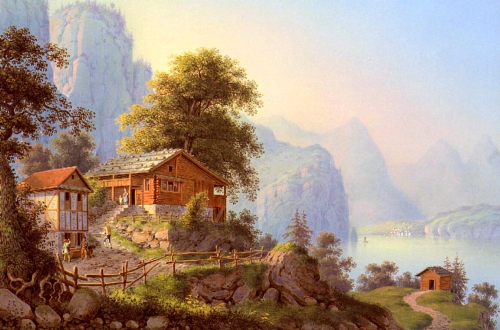 Швейцарская живопись | The Swiss painting (57 картинок)