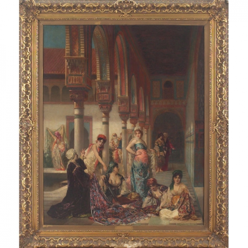 Французский художник Edouard Frederic Wilhelm Richter (1844-1913) (36 картинок)