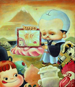 Японский поп-сюрреализм Yosuke Ueno (139 картинок)