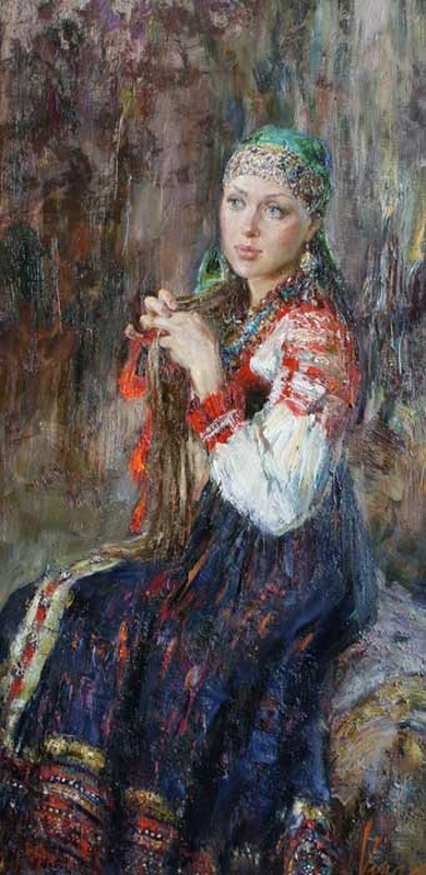 Русский стиль Анны Виноградовой (70 работ)