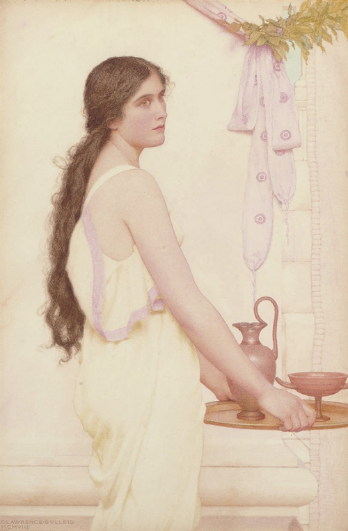 Английский художник George Lawrence Bulleid (1858-1933) (41 работ)