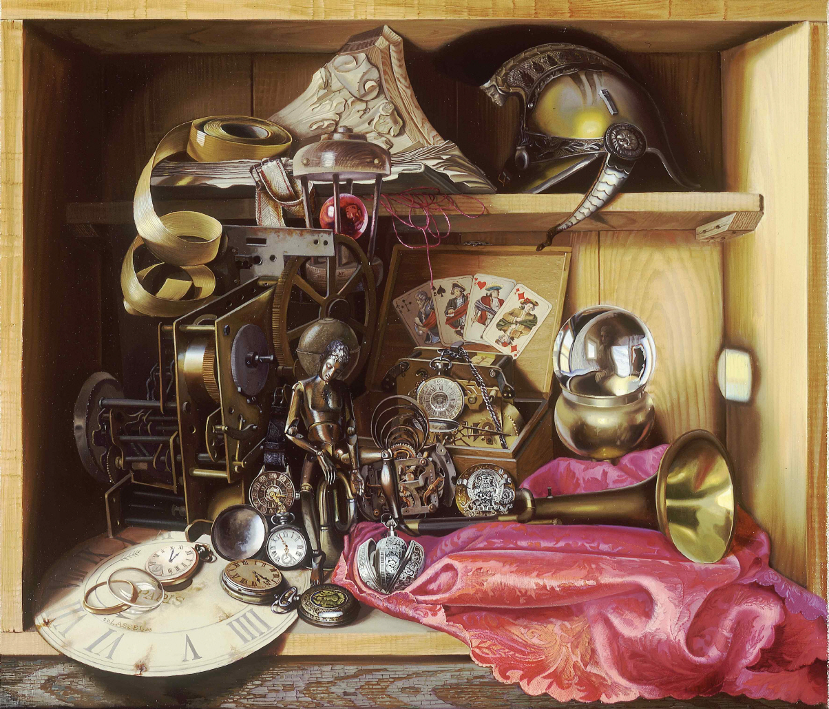 Мир вещей. Михаэль Лассель. Румынский художник Michael Lassel. Картины с предметами. ИЛЛЮЗИОНИСТИЧЕСКИЙ натюрморт.