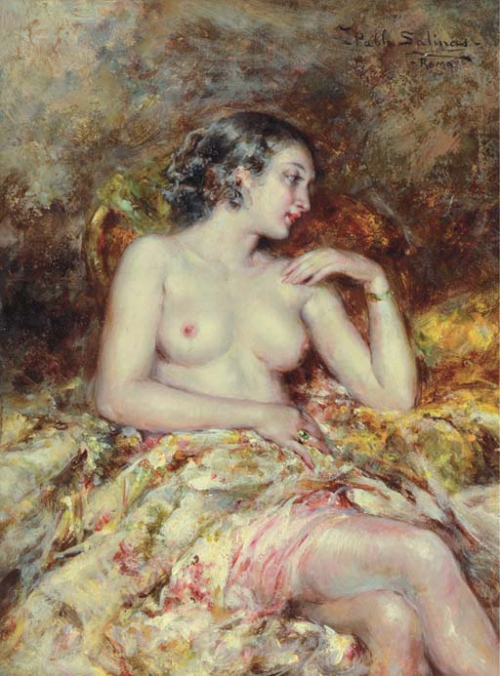 Испанский художник Juan Pablo Salinas (1871-1946) (47 работ)