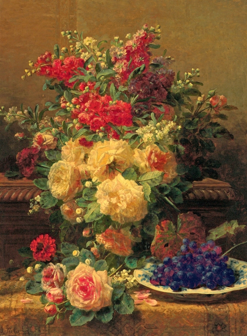 Бельгийский художник Jean-Baptiste Robie (1821-1910) (95 работ)