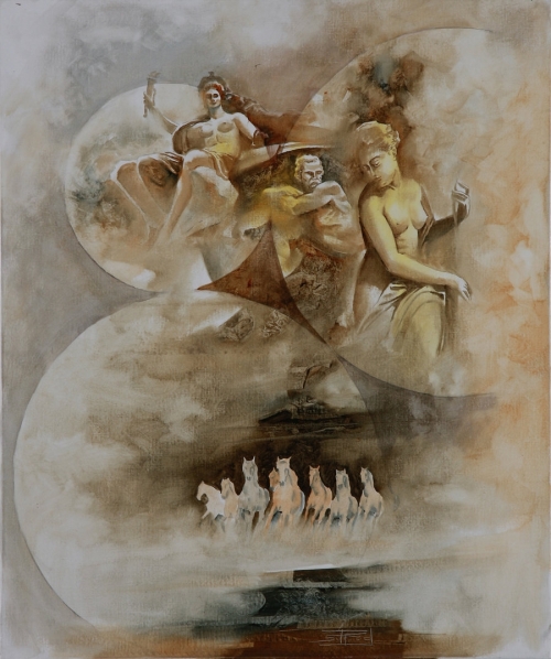 Тонкая философия живописи Roger Suraud (73 работ)