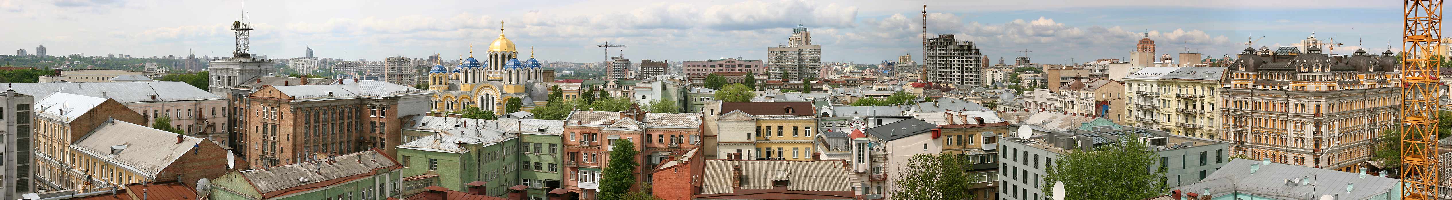 Панорама центр Киева