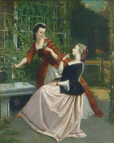 Французский художник Jean Carolus (1814-1897) (37 работ)