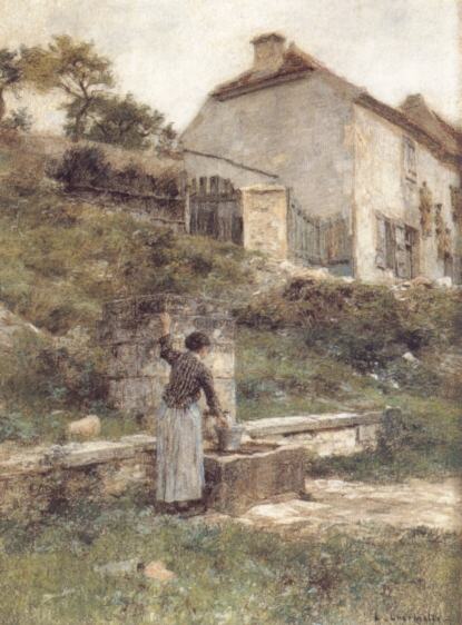 Художник Leon-Augustin Lhermitte (1844-1925) (67 робіт)