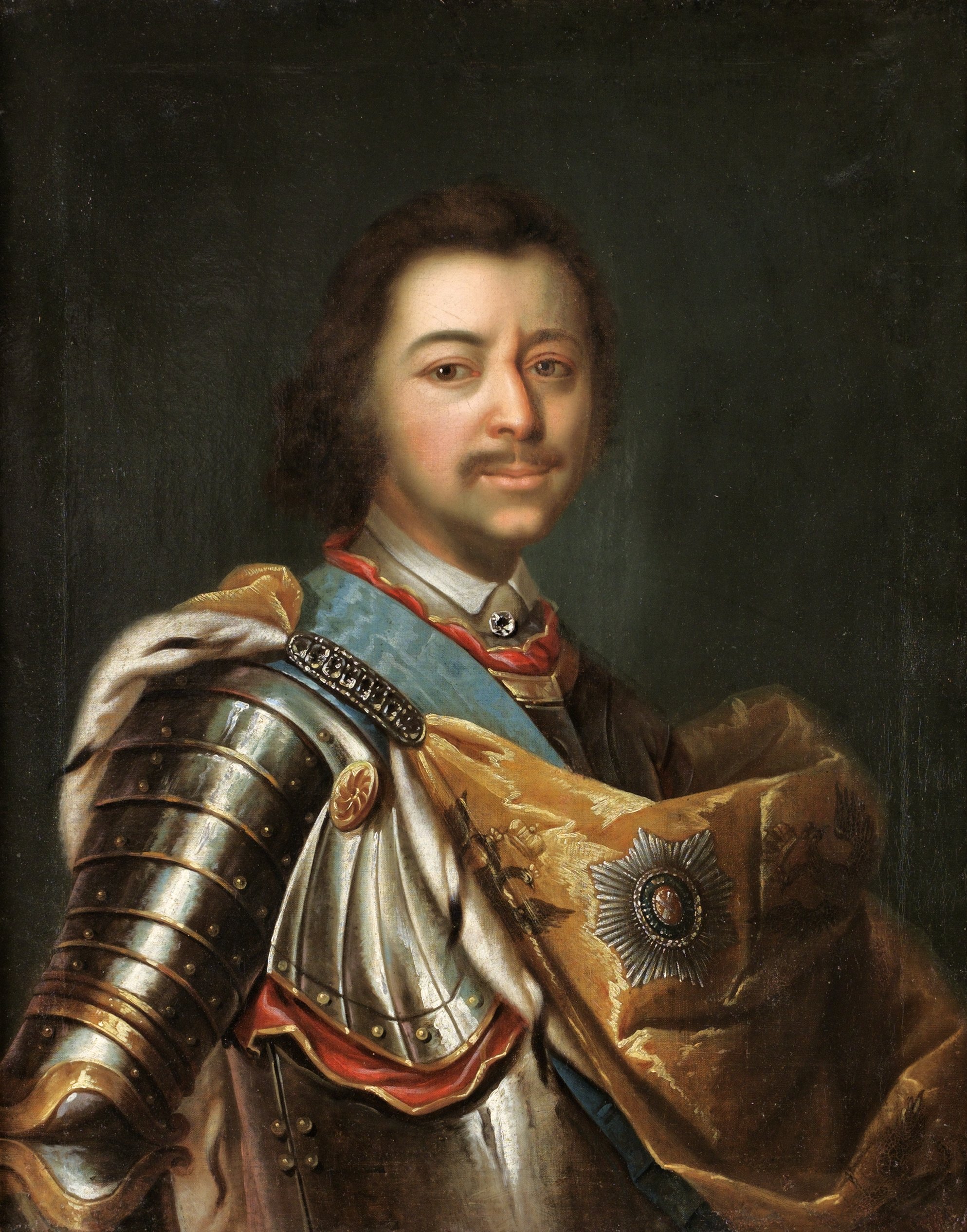 Peter the great s. Портрет императора Петра 1.