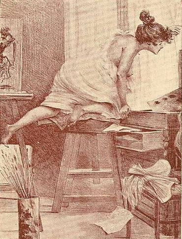 Французский художник Henri Boutet (1851-1919) (118 работ) 