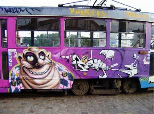 Сногсшибательные уличные граффити 2011 (76 работ)