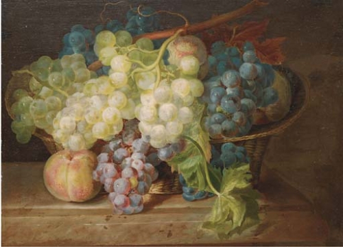 Натюрморты Franz Xaver Petter (Austrian, 1791-1866) (58 работ)