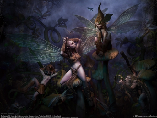 Fentezy Elf Angels and Demons (100 работ)