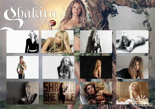 Shakira Calendar (2011) (1 pdf)