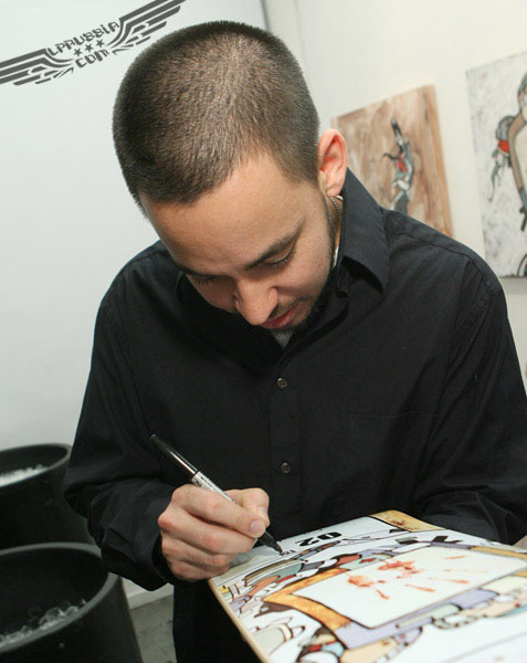 Графические работы Майка Шиноды из Linkin Park (99 работ)