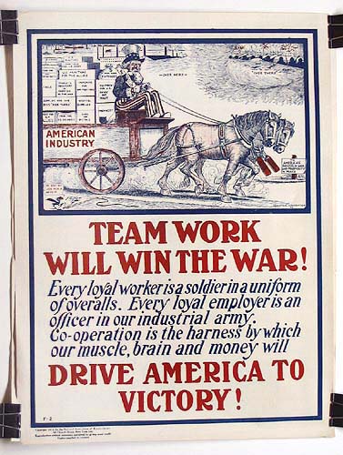 Агитационные плакаты США периода I и II Мировых Войн (475 работ)