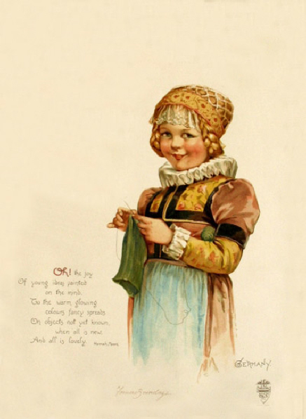 Иллюстратор Frances Brundage (1854–1937) (100 работ)