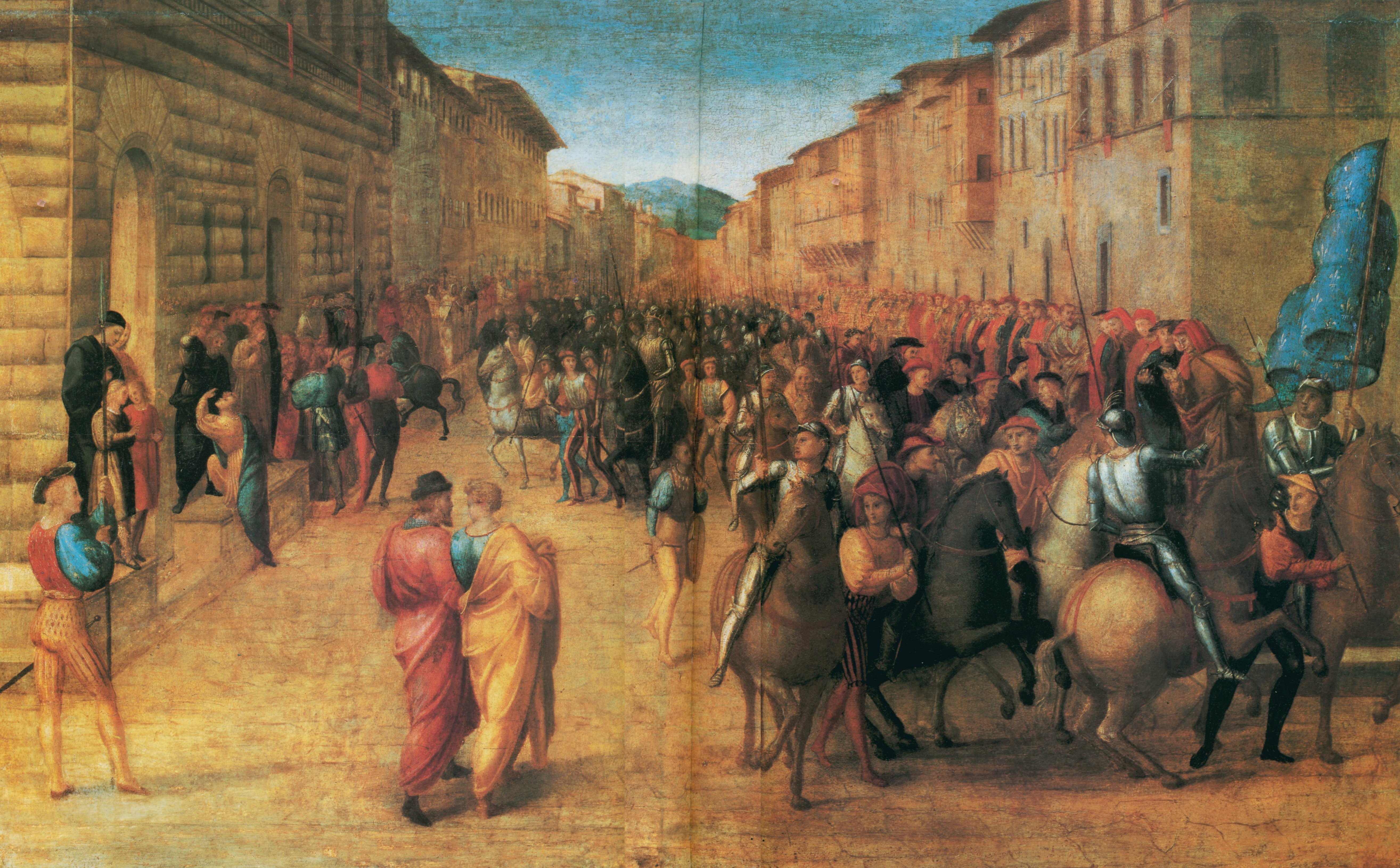 Возрождение население. Франческо Граначчи. Франческо Граначчи (1469-1543). Франческо Граначчи картины. Charles VIII.