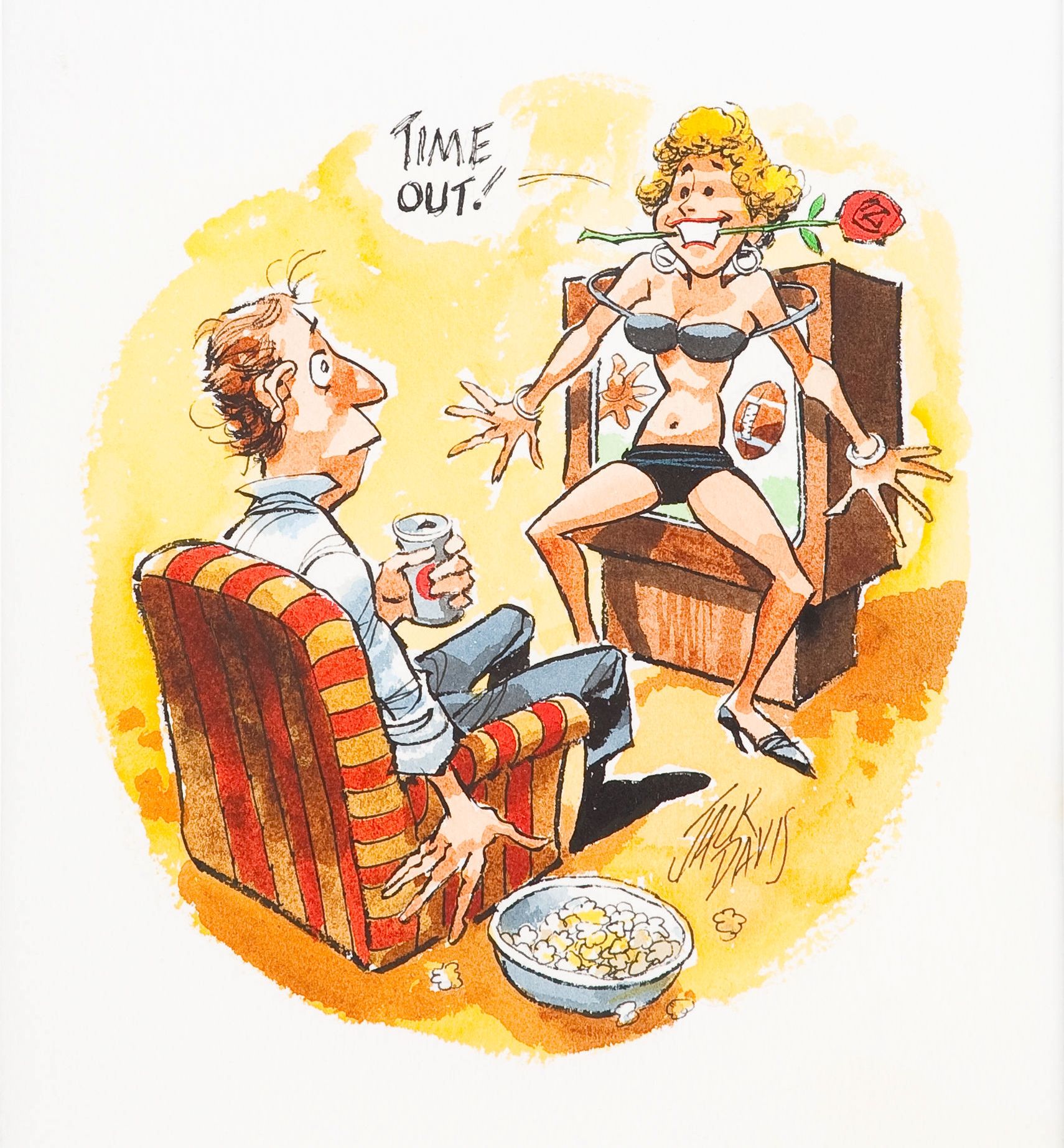 Cartoonist Jack Davis (251 работ) .