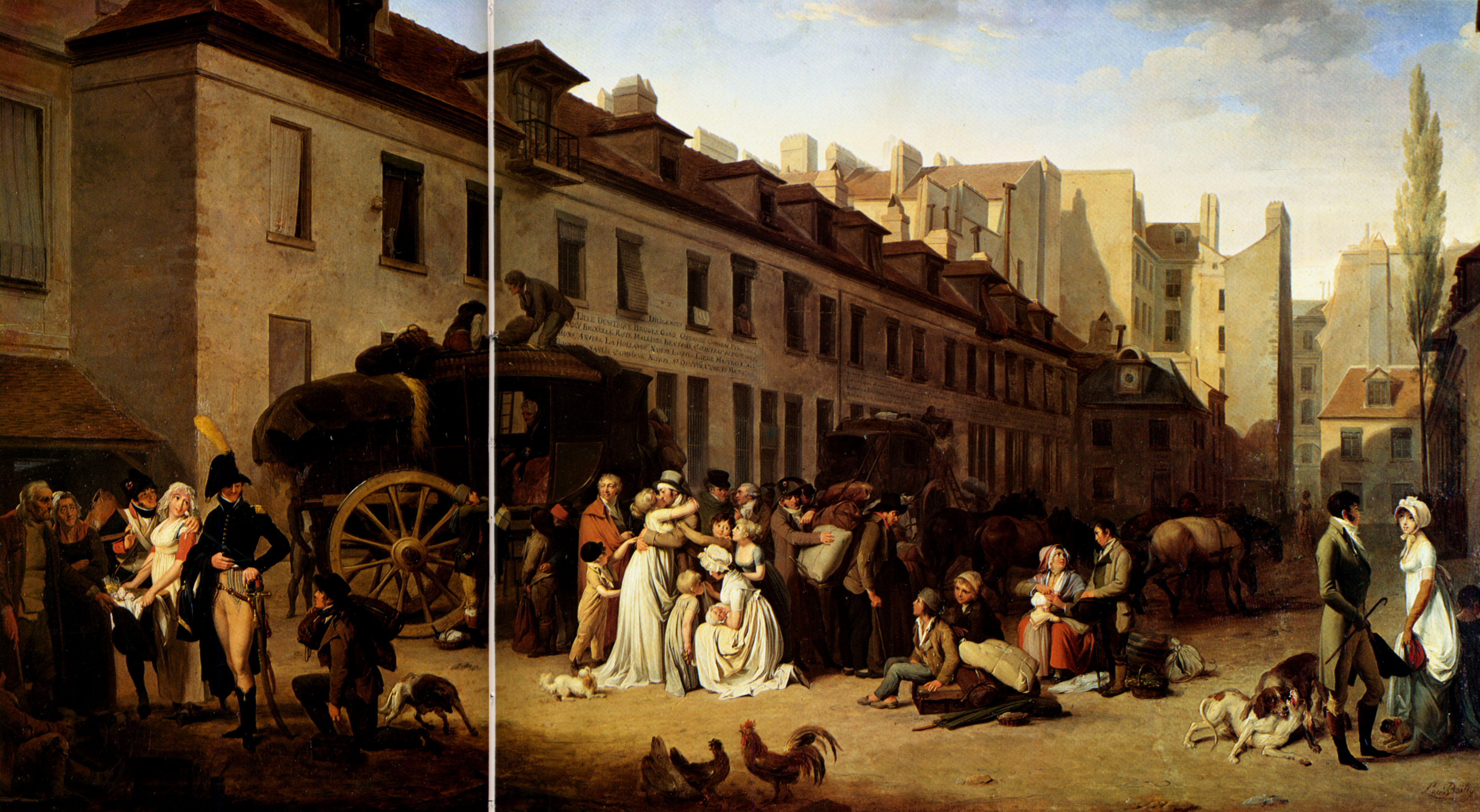 Художники конца 18 и начала 19 зарубежные. Louis-Léopold Boilly (1761-1845) autoportrаit.