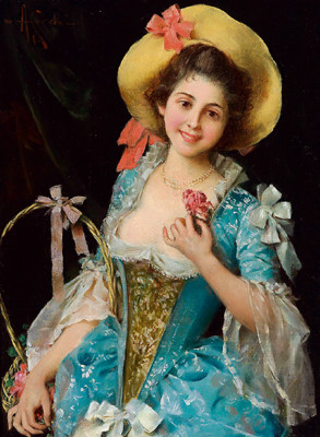 Італійський художник Adriano Cecchi (1850-1936) (21 робіт)