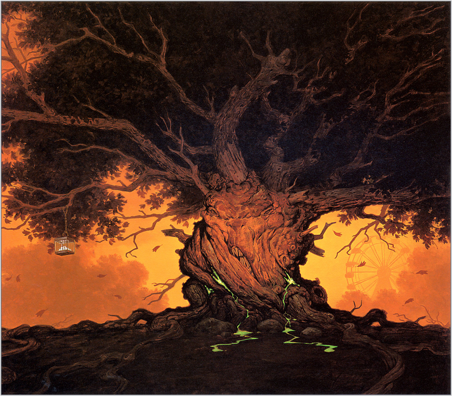Перерождение в дерево 184. Джеральд бром арт. Джеральд бром картины. Иллюстрации Джеральда брома лес.