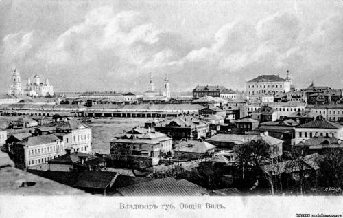 Old photos of cities. Vladimir (84 works)