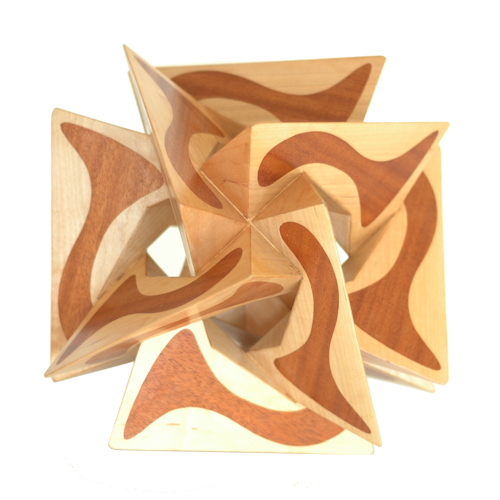 Геометрические скульптуры. Vladimir Bulatov (USA) (152 работ)