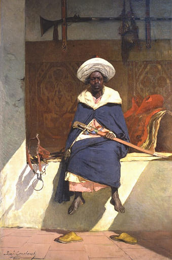 Французский художник Jean-Joseph Benjamin-Constant (1845-1902) (82 работ)