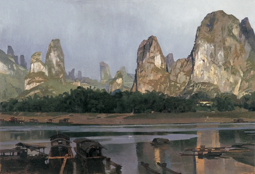 Китайские пейзажисты 20-го века (175 работ)