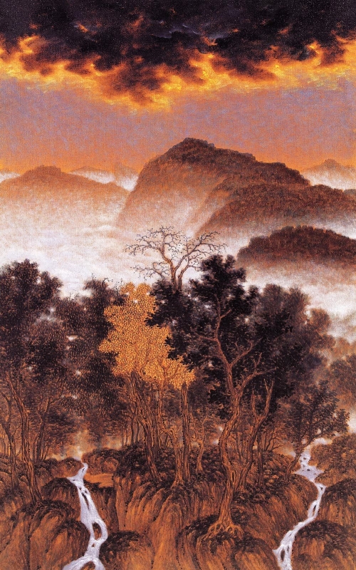 Китайские пейзажисты 20-го века (175 работ)