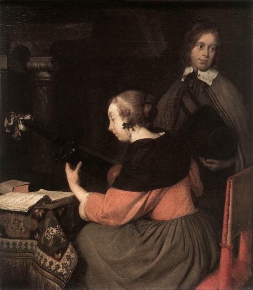 Герард Терборх (1617- 1681) - нидерландский живописец (48 работ)
