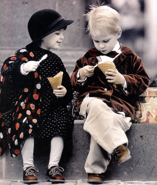 Дети с обложек и открыток (98 фото)