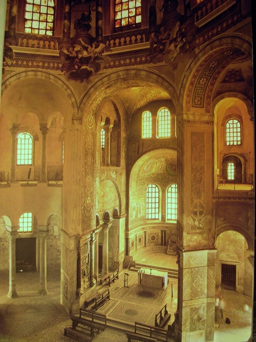 Мозаики церкви Сан Витале, VI в. - Равенна, Италия (56 работ)