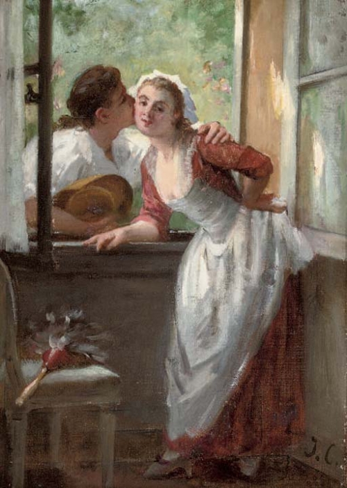 Французский живописец Joseph Caraud (1821 - 1905) (44 работ)