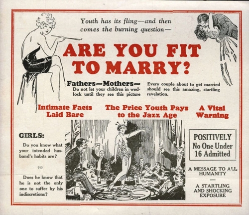 Старая реклама эротических фильмов (27 фото)