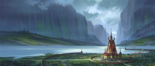 Animation Backgrounds painted by Scott Wills (74 работ)