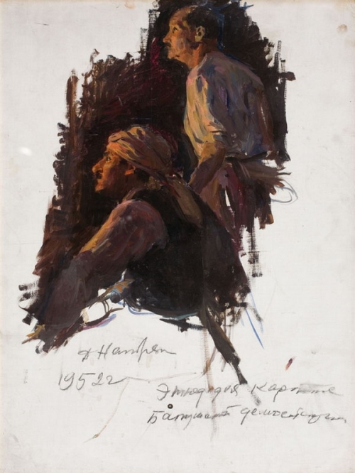 Мастер парадного портрета Дмитрий Аркадьевич Налбандян (1906-1993) (147 работ)